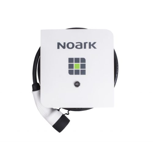 NOARK Ex9EV-3-T2-32A e-autó töltő, 22 kW, 3 fázis, 5m kábel Type2 csatlakozóval, „B” típusú FI relével