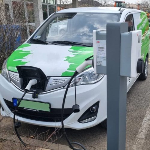 ABB Terra AC W22-T-RD-MC-0 okos töltő, 22 kW, 3 fázis, Type2 aljzat, RFID, WiFi, Bluetooth, 4G, LCD kijelző, MID hitelesített, Ethernet