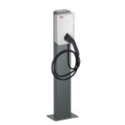 ABB Terra AC W22-G5-RD-MC-0 okos töltő, 22 kW, 3 fázis, 5 m kábel, Type 2 aljzat, RFID, WiFi, Bluetooth, 4G, LCD kijelző, MID hitelesített, Ethernet