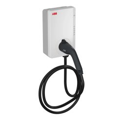   ABB Terra AC W11-G5-R-0 okos töltő, 11 kW, 3 fázis, 5 m kábel, Type2 aljzat, RFID, WiFi, Bluetooth, Ethernet