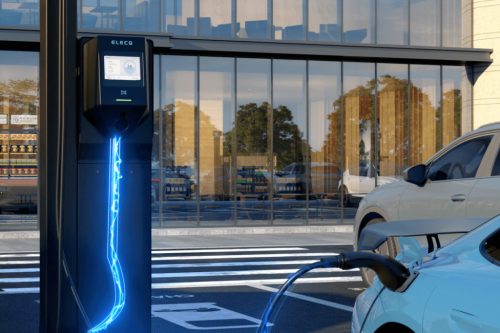 Elecq fali töltő, 22 kW, 4G, RFID, WiFi, Bluetooth, Ethernet, Type 2 aljzat