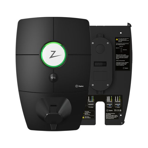 Zaptec Pro töltő MID hiteles mérővel és hátlap - Komplett töltőkészülék
