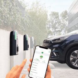   Schneider Charge Pro EVB4S22N40 töltő - 22kW, T2 aljzat, RFID, WiFi