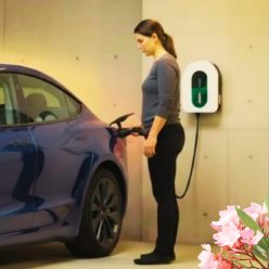   Schneider Charge EVH5A07N2C5 töltőállomás - 7,4 kW - 5 m T2 kábellel - WIFI