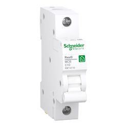   Schneider kismegszakító 1P 10 A C-jelleg 230 V AC 4,5 kA/60898 Resi9 F
