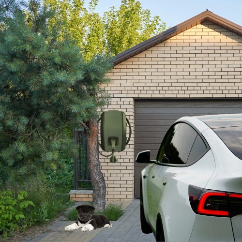 Weidmüller Eco Smart töltő, 11kW, RFID, WiFi, 5m-es kábellel - CH-W-S-A11-P-E