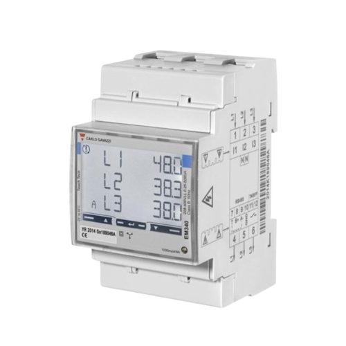 Zaptec Sense kommunikációs modul + 5V-os tápegység + 3-fázisú fogyasztásmérő, max 65A