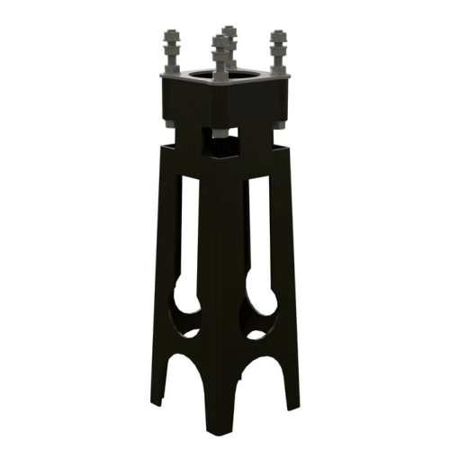 Zaptec oszloptartó talp