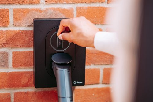 Zaptec Go töltő - Asphalt Black