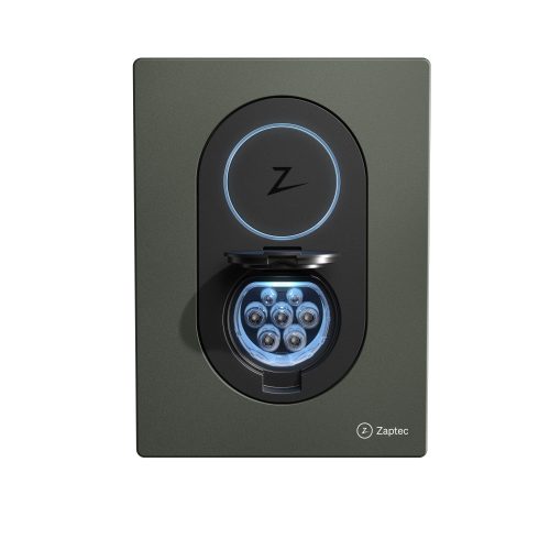 Zaptec Go töltő - Moss Green