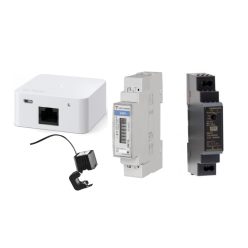   Zaptec Sense kommunikációs modul + 5V-os tápegység + 1-fázisú fogyasztásmérő, max 150A + 1 fázisú áramváltó